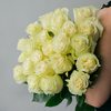Букет белых роз Мондиаль 23 шт.
